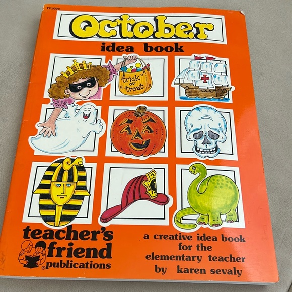 Teacher’s Friend October Idea Book -1987 - Picture 1 of 3